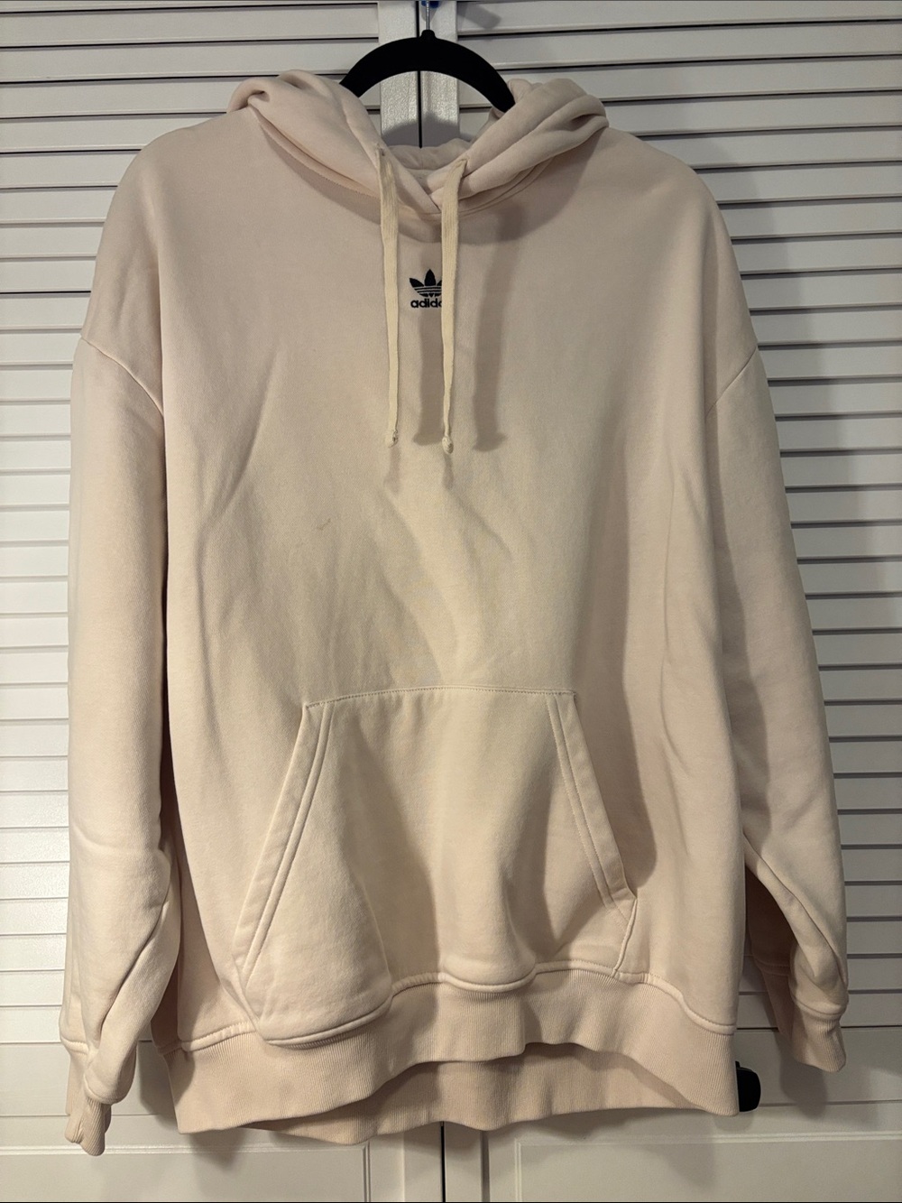adidas Women’s  Light Beige Pullover Hoodie